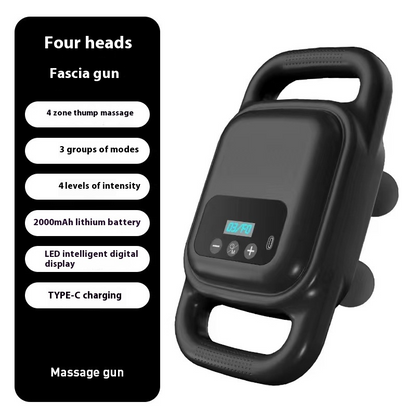 ZenFlex Quad-Point Massage Gun