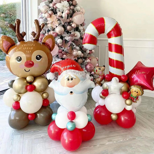 FestiveJoy Foil Balloon Set